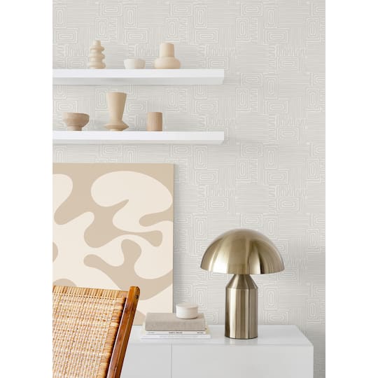 RoomMates Emily Rayna Pathways Peel & Stick Wallpaper
